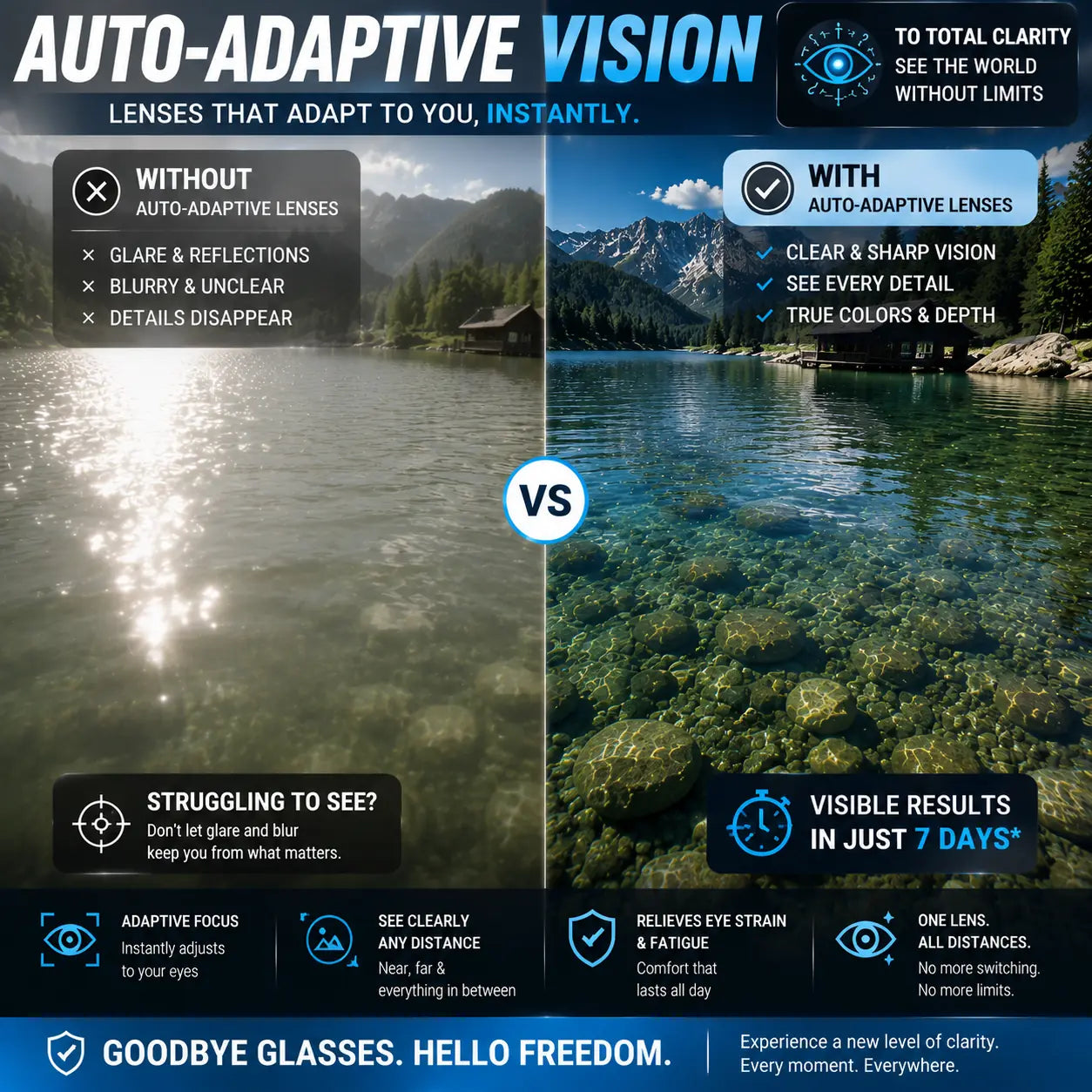 TOPACME® TotalView Smart Glasses – Every Distance, Every Environment