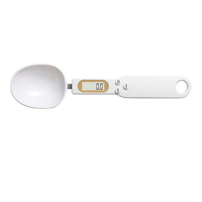 Digital Measuring Spoon Scale,High Precision Electronic Food Scale for Kitchen Gadgets and Daily Meals,300G/0.1G Gram Scale for, Home Cooks Bakers Chefs,Pet Dog Cat Ower,with Battery