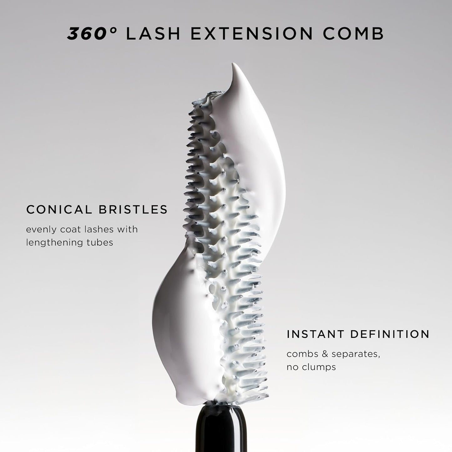 tubing mascara – Lash Extensions in a Tube, Easy-to-Remove Eye Makeup, Clinically Proven to Volumize & Curl, 24Hr Smudge-Proof Longwear, Vegan & Cruelty-Free
