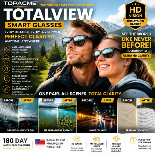 TOPACME® TotalView Smart Glasses – Every Distance, Every Environment