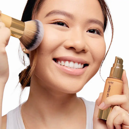 the playribo® brush - fluffy, dome foundation brush