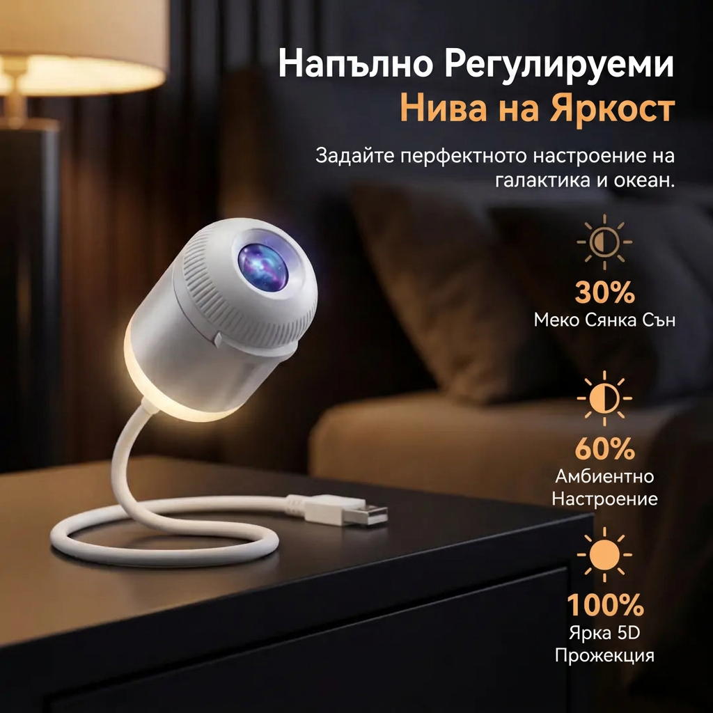 Comauo® Проектор за нощна светлина
