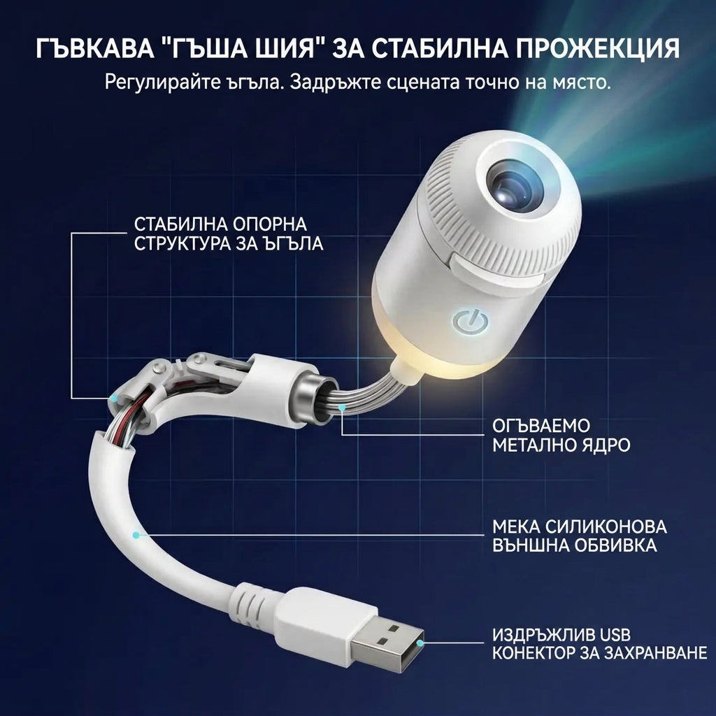 Comauo® Проектор за нощна светлина