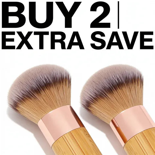 the playribo® brush - fluffy, dome foundation brush