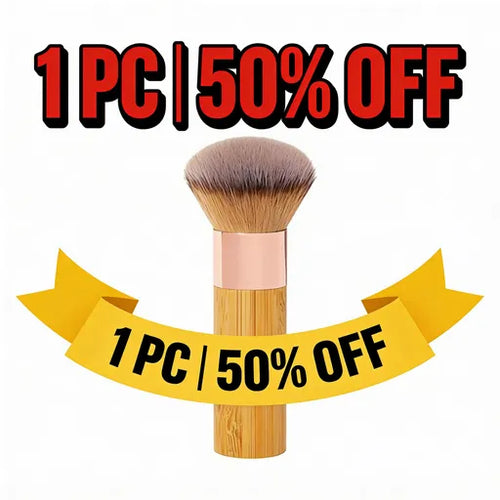 the playribo® brush - fluffy, dome foundation brush