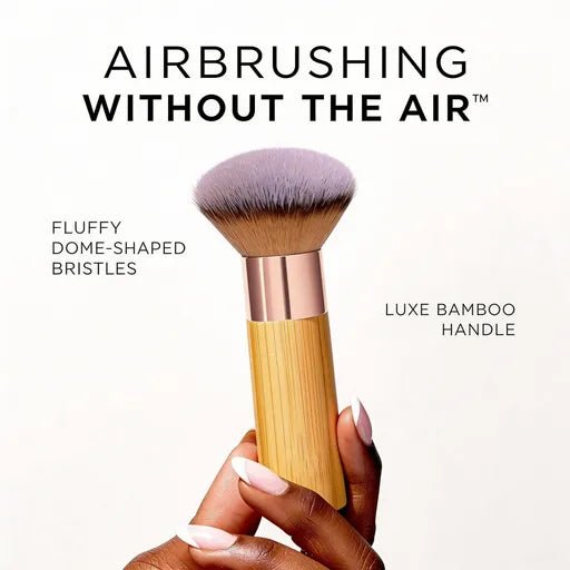 the playribo® brush - fluffy, dome foundation brush