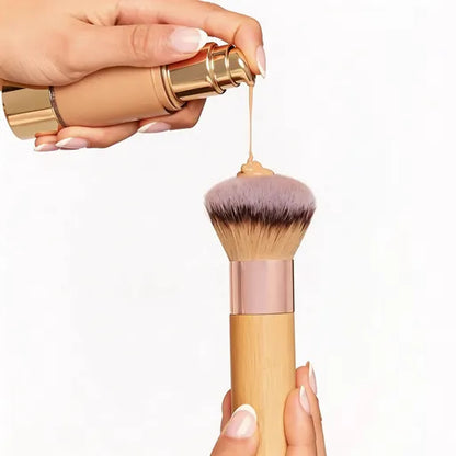 the playribo® brush - fluffy, dome foundation brush