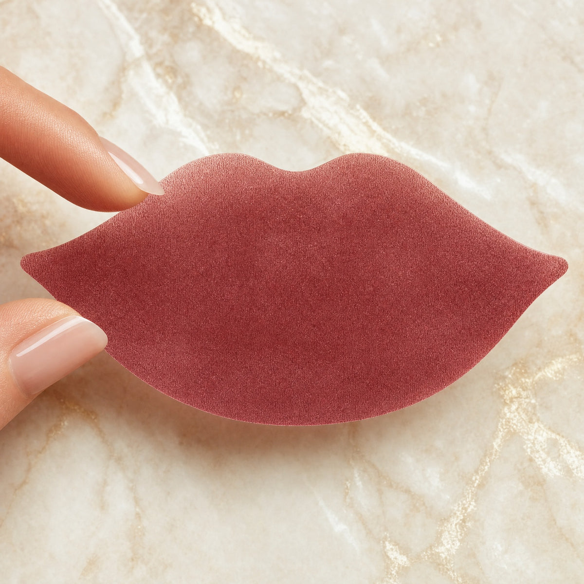 Single IMPRINT press-on lip tint sheet with tint pad